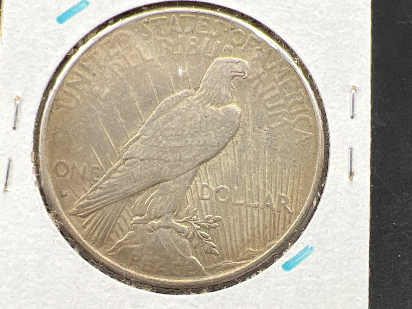 1934 D $1 Peace Silver Dollar Coin Vam 3 Variety Double Die Obverse XF EF Top 50