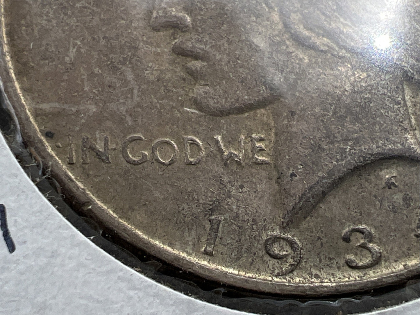 1934 D $1 Peace Silver Dollar Coin Vam 3 Variety Double Die Obverse XF EF Top 50