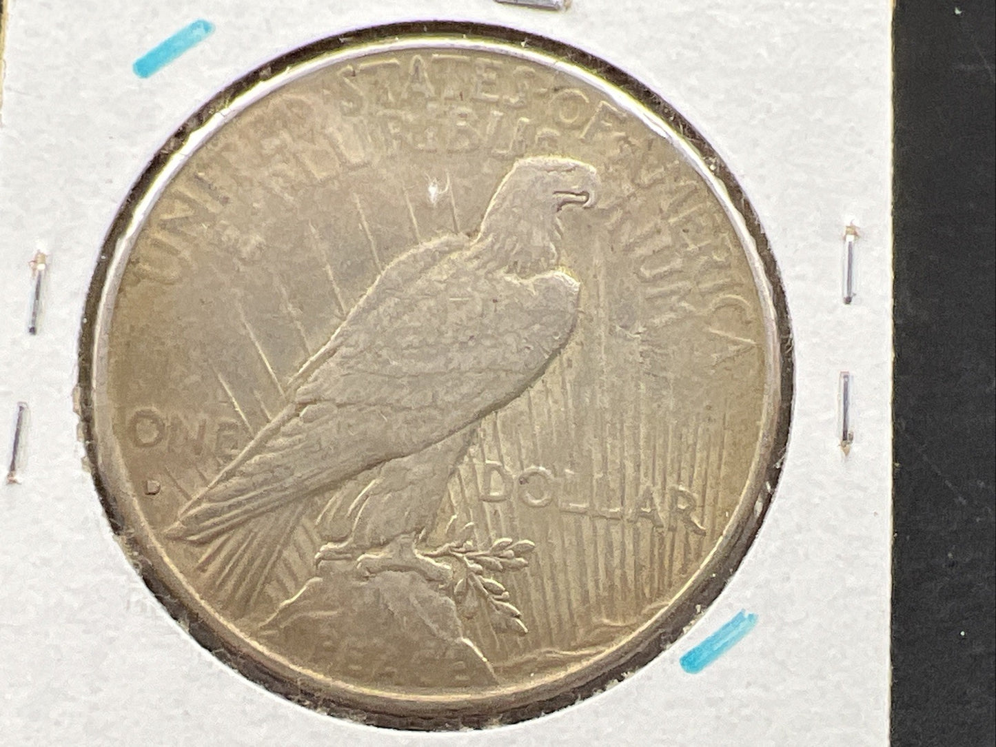 1934 D $1 Peace Silver Dollar Coin Vam 3 Variety Double Die Obverse XF EF Top 50