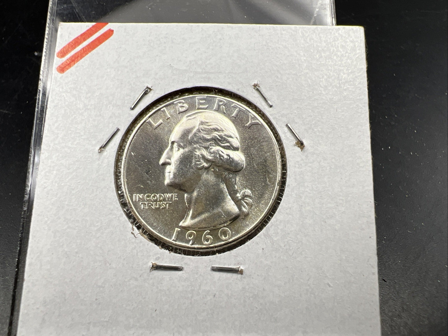 1963 P 25C Washington Quarter Silver Coin Choice BU Uncirculated Type B Rev SK#4