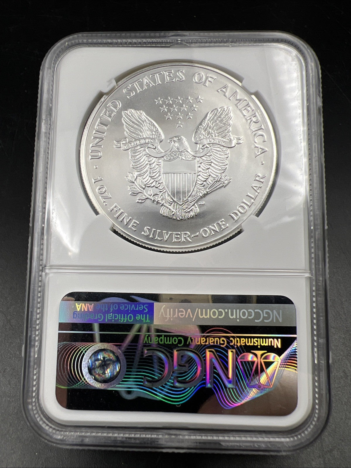 2002 1 Oz ASE American Silver Eagle Coin NGC MS69 Gem BU UNC