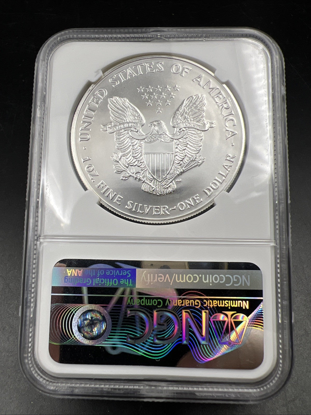 2002 1 Oz ASE American Silver Eagle Coin NGC MS69 Gem BU UNC