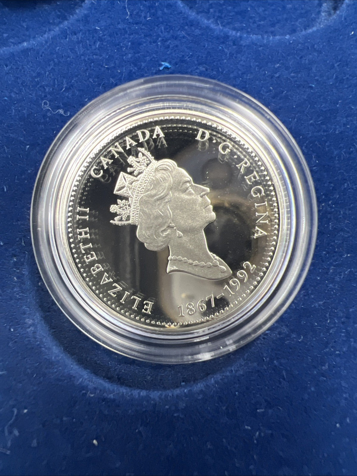 Canada Proof 1992 125th Confederation Anniversary Silver Quarters Dollar Set #4D