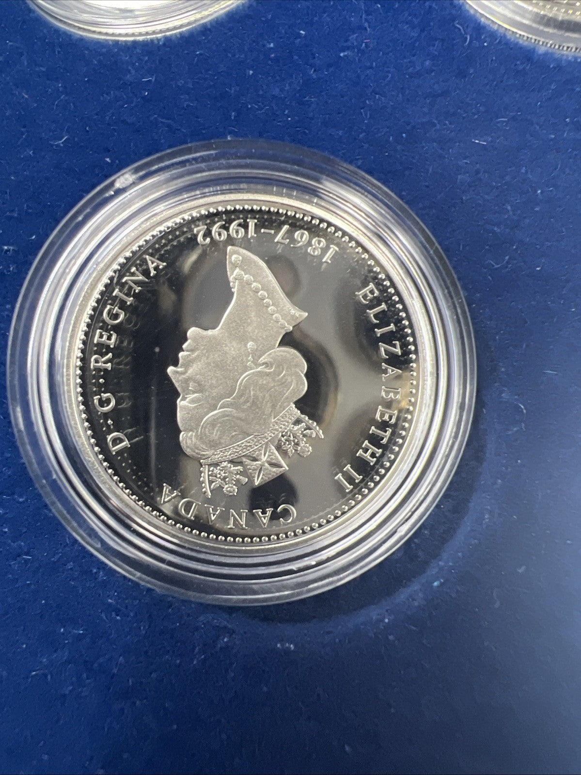 Canada Proof 1992 125th Confederation Anniversary Silver Quarters Dollar Set #4D