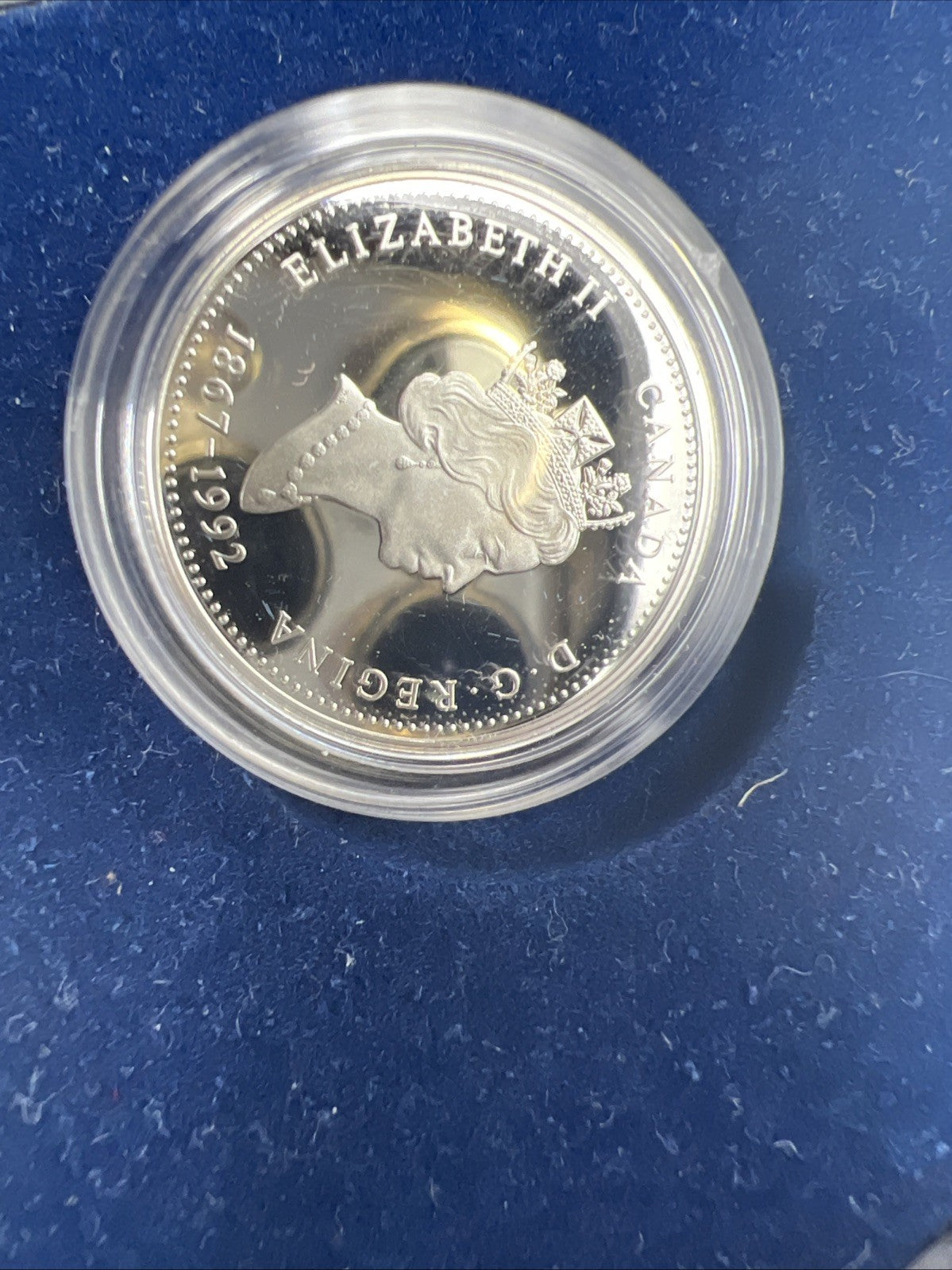 Canada Proof 1992 125th Confederation Anniversary Silver Quarters Dollar Set #3c