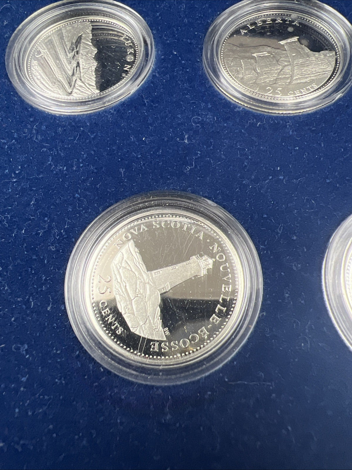 Canada Proof 1992 125th Confederation Anniversary Silver Quarters Dollar Set #3c