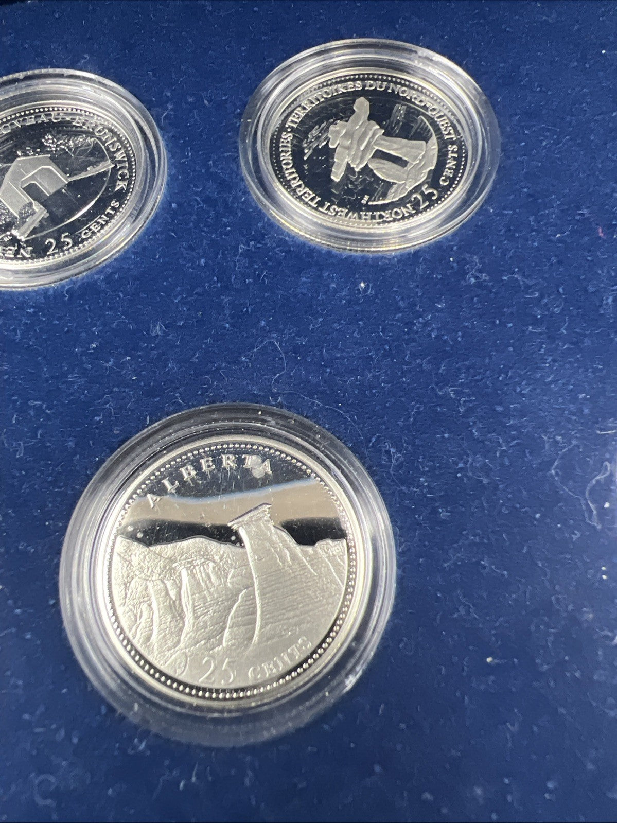 Canada Proof 1992 125th Confederation Anniversary Silver Quarters Dollar Set #3c