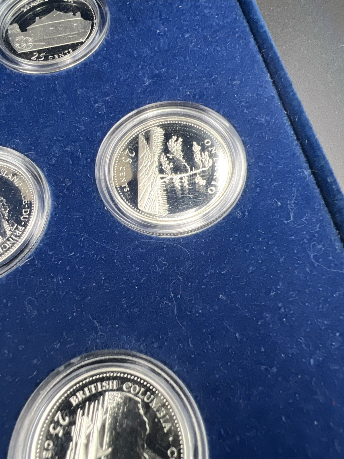 Canada Proof 1992 125th Confederation Anniversary Silver Quarters Dollar Set #3c