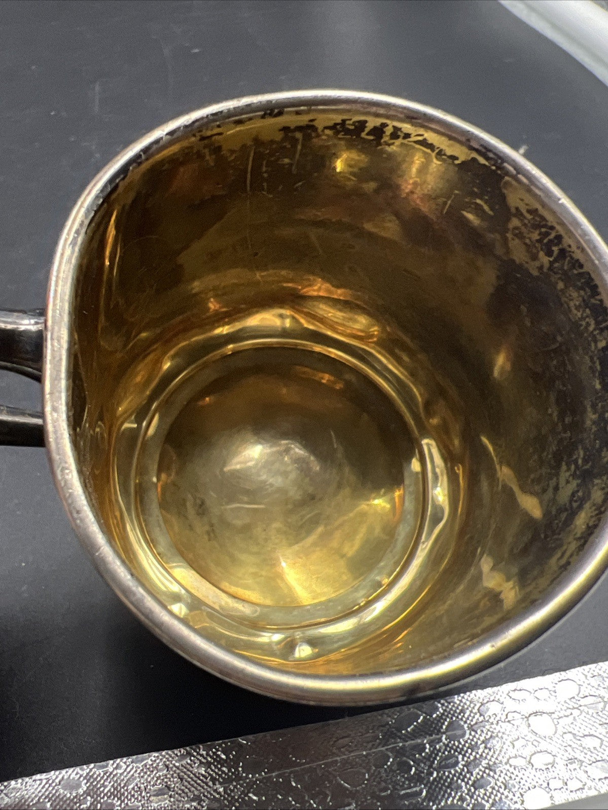 Douglas Moore Hurt From Officers Of Patrol Squadron Four Antique Sterling Cup