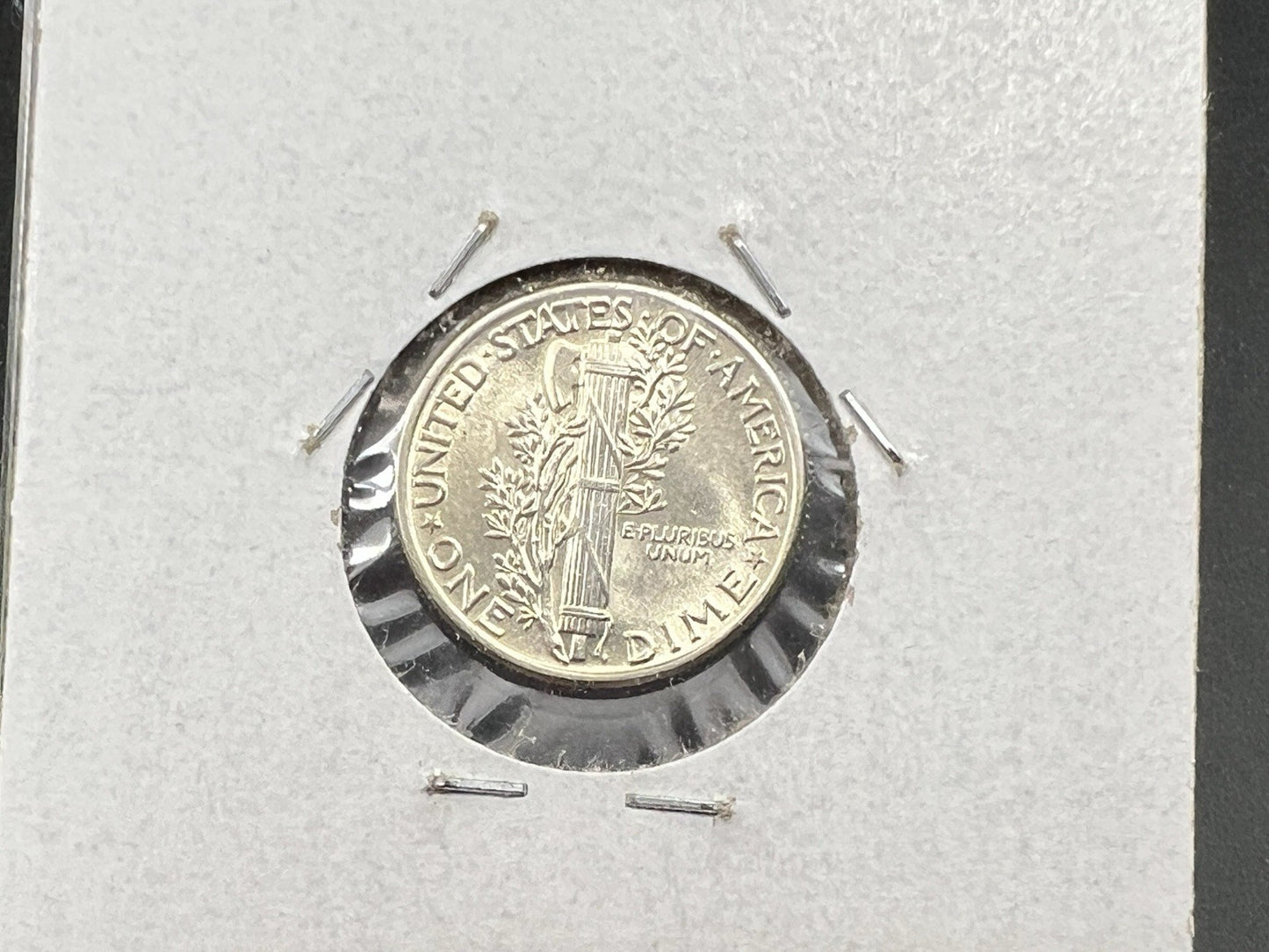 1943 P 10c Mercury Silver Dime Coin BU UNC World War II Era Coin SKU#A