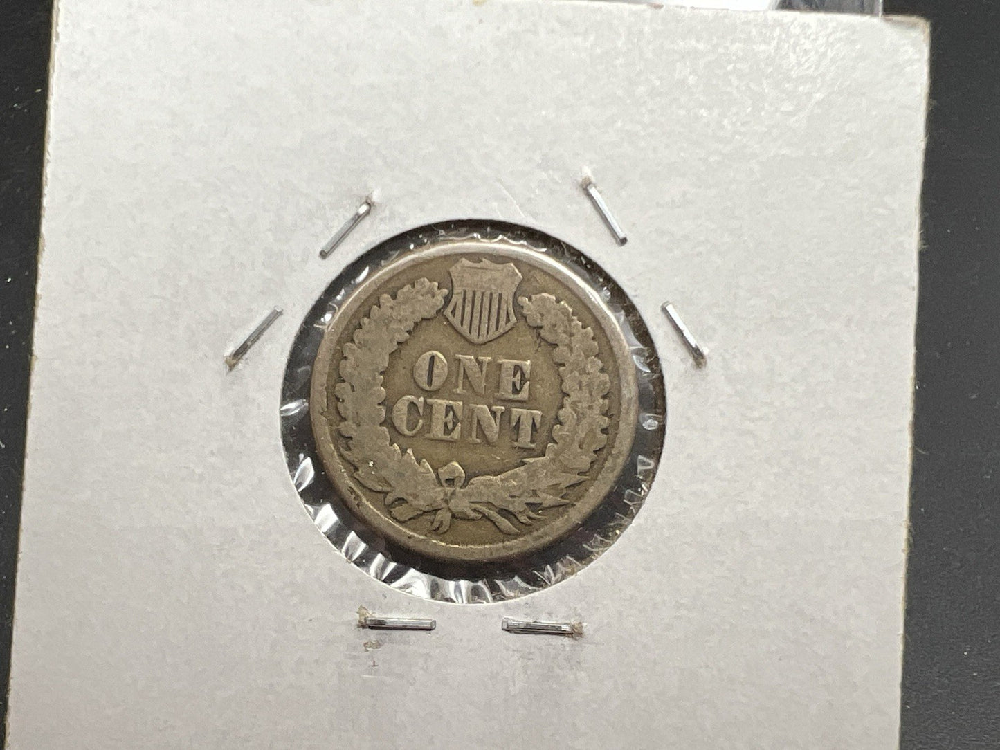 1863 1c Indian Cent Penny Copper Nickel Choice VG Very Good Circulated SKU#A
