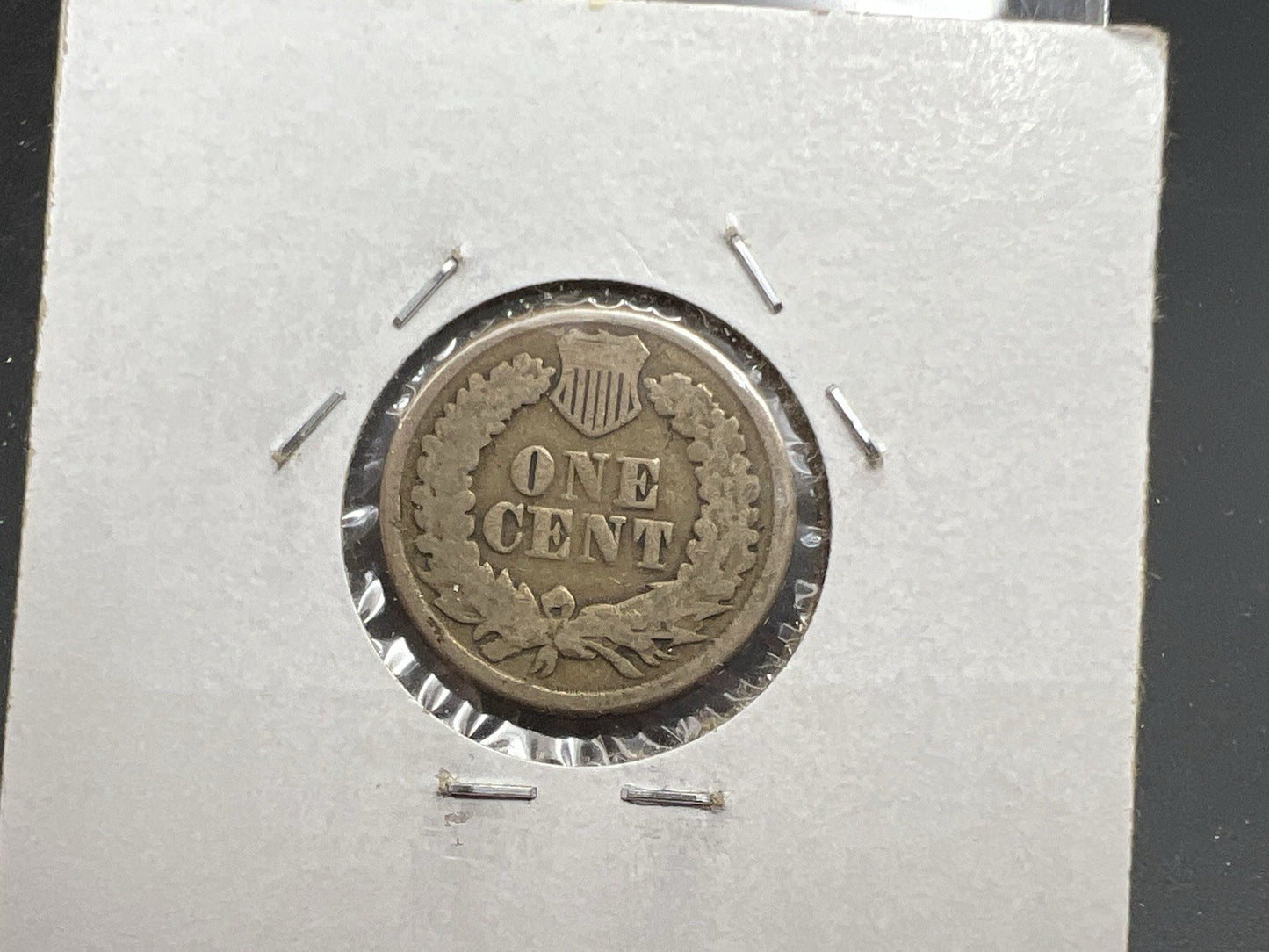 1863 1c Indian Cent Penny Copper Nickel Choice VG Very Good Circulated SKU#A