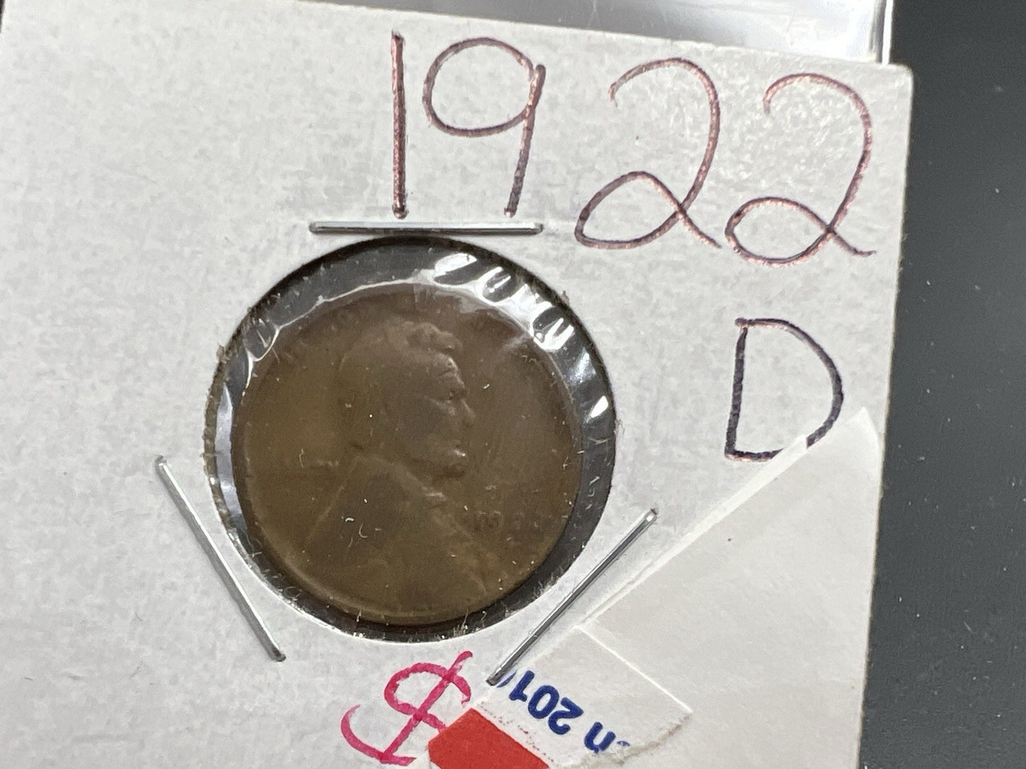 1922 D Lincoln Wheat Cent Penny Circulated SKU#A