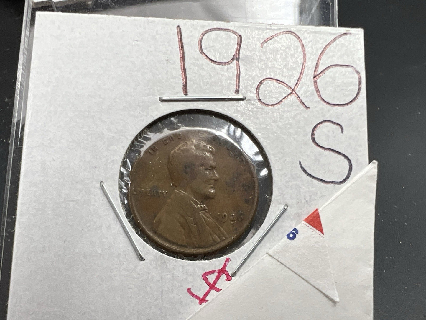 1926 S Lincoln Wheat Cent Penny VG Details Circulated SKU#A
