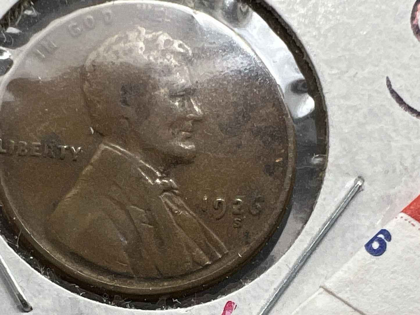 1926 S Lincoln Wheat Cent Penny VG Details Circulated SKU#A