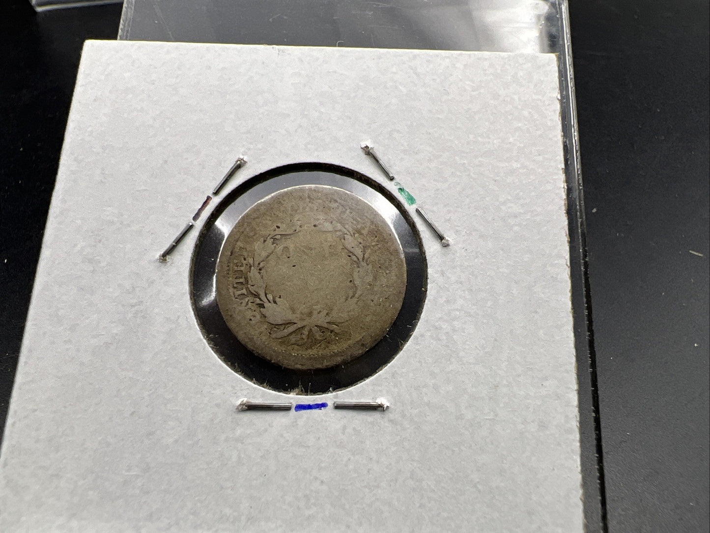 1842 10c Seated Liberty Dime Coin Very Circulated Fair / AG Full Date