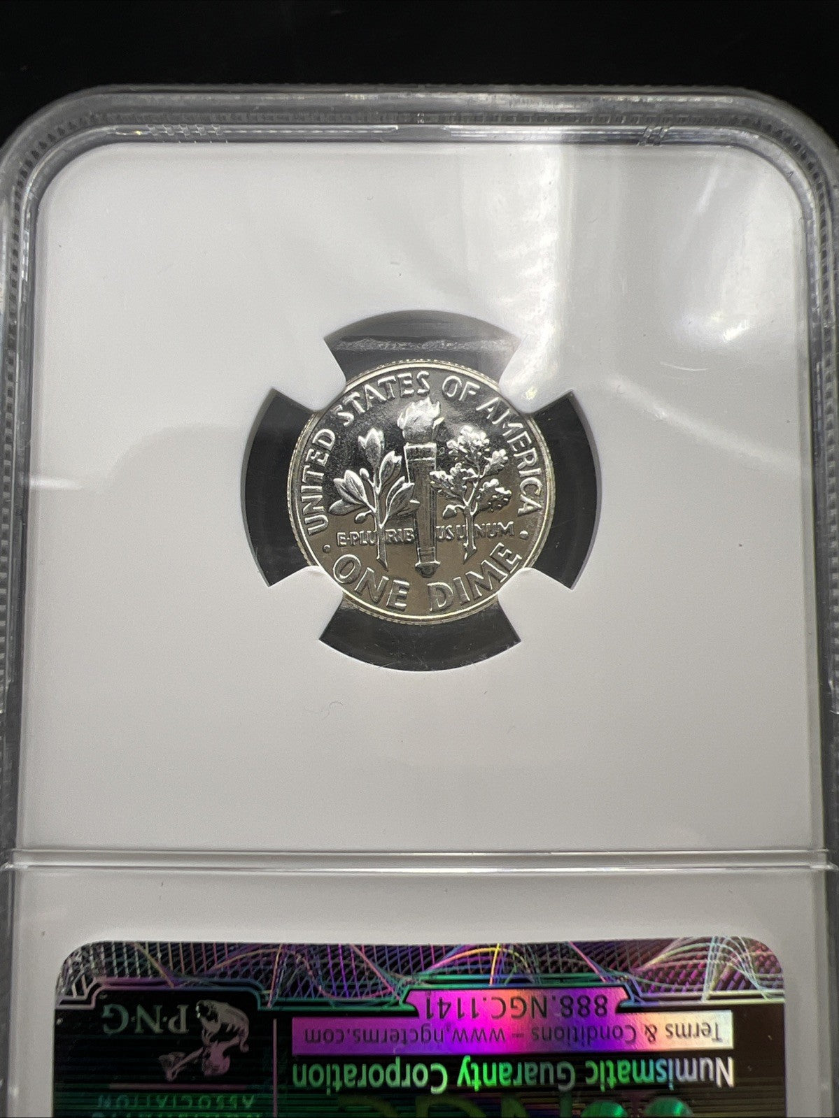 1955 P 10c Roosevelt Silver Dime Coin PF69 NGC Gem Proof Certified