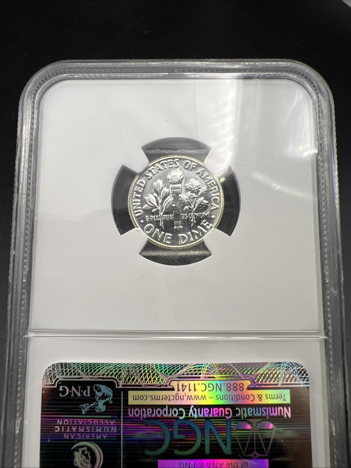 1955 P 10c Roosevelt Silver Dime Coin PF69 NGC Gem Proof Certified