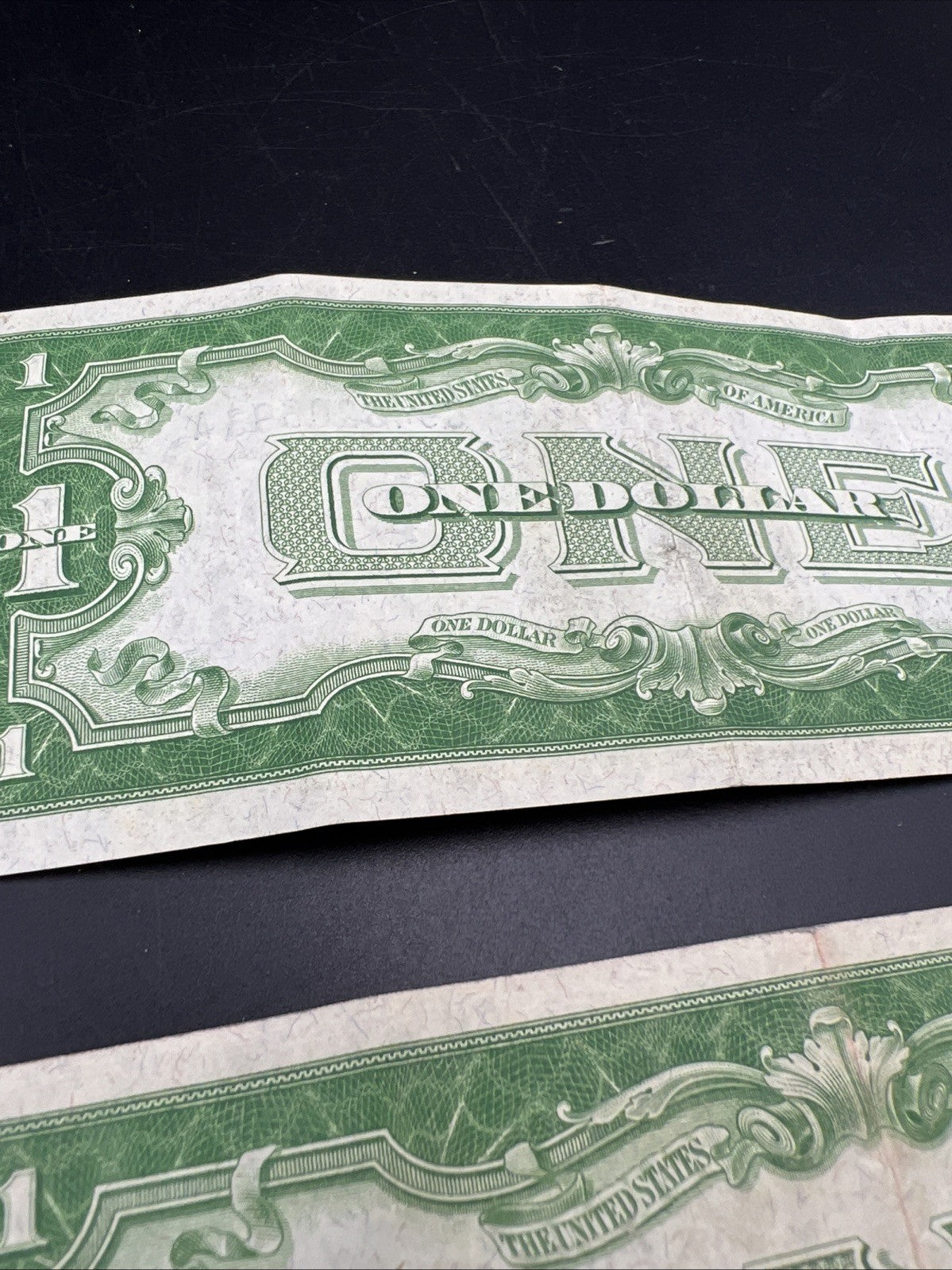 2 Consecutive 1934 $1 One Dollar Silver Certificates Funny Back Notes CH VF #94