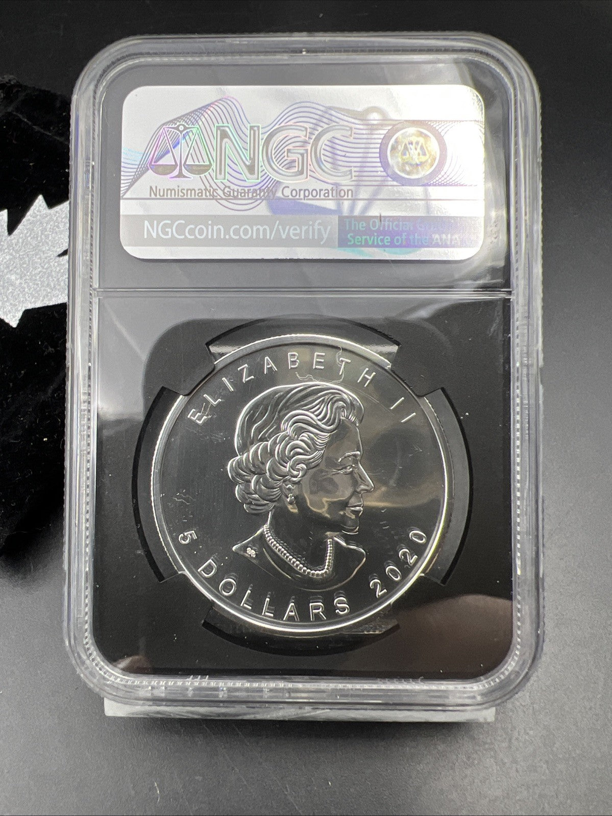 2020 W Burnished 1 Oz Silver Maple Leaf NGC MS70 Susan Taylor Signature