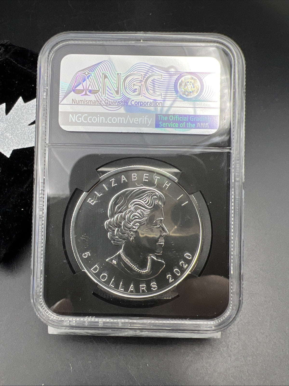 2020 W Burnished 1 Oz Silver Maple Leaf NGC MS70 Susan Taylor Signature