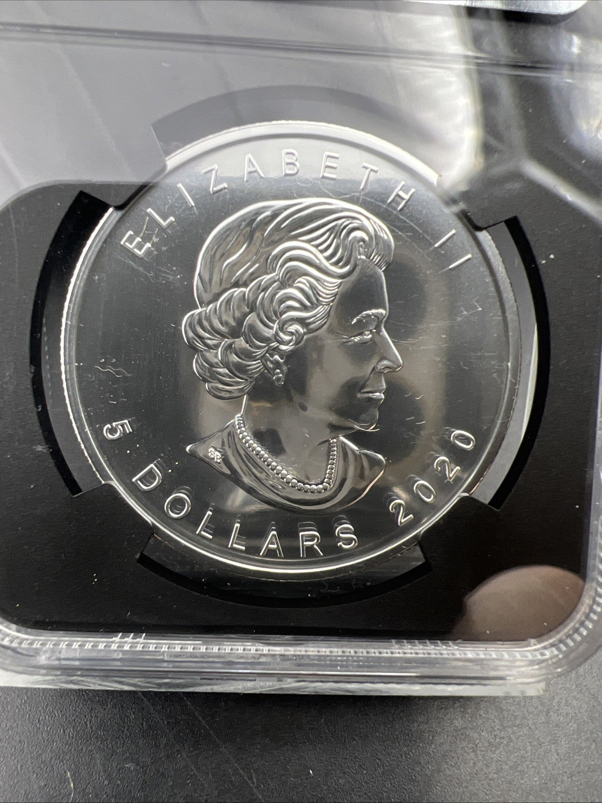 2020 W Burnished 1 Oz Silver Maple Leaf NGC MS70 Susan Taylor Signature
