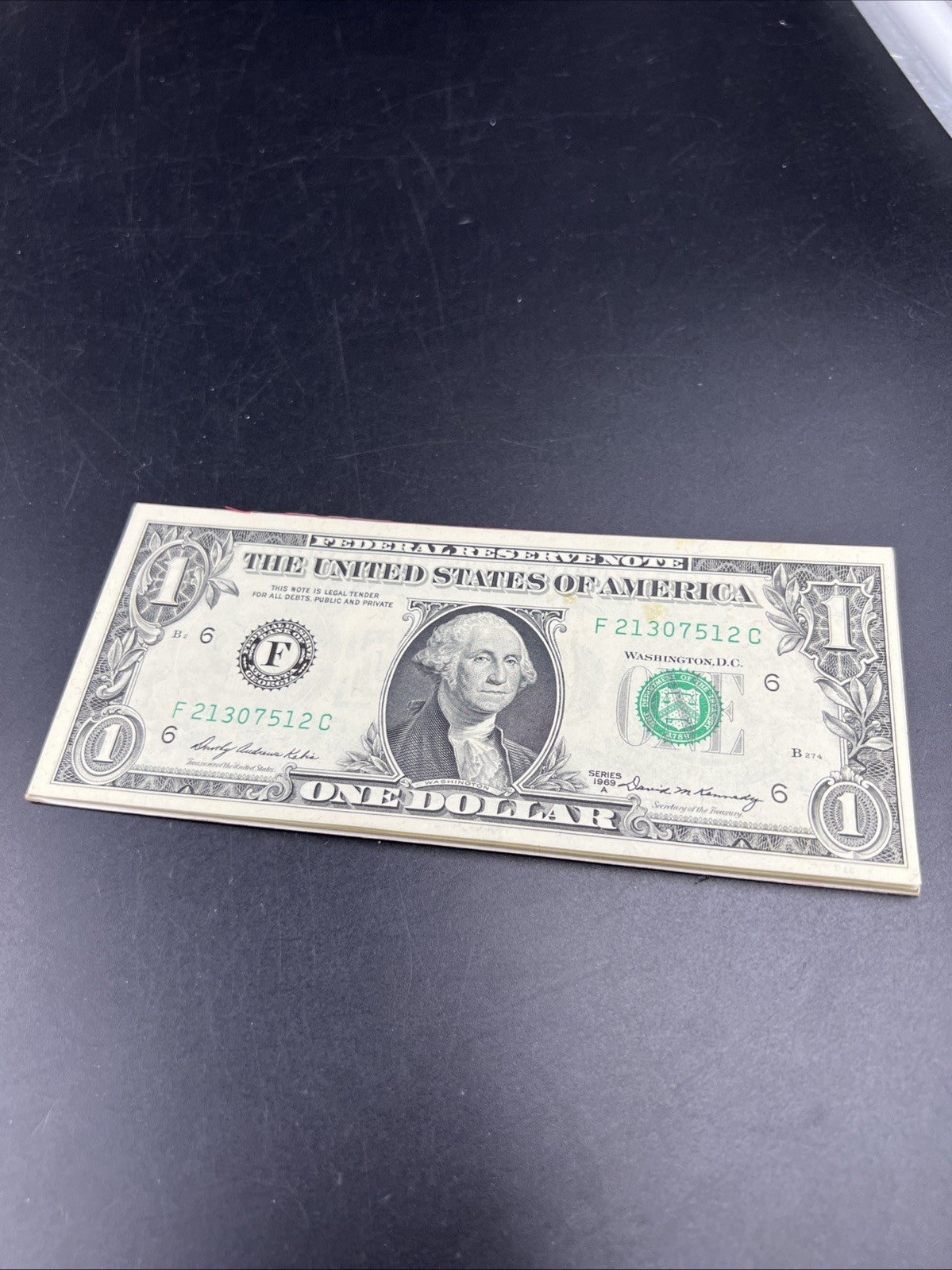 9 Consecutive 1969 B FRN Federal Reserve Note Currency Bills UNC Details Binded