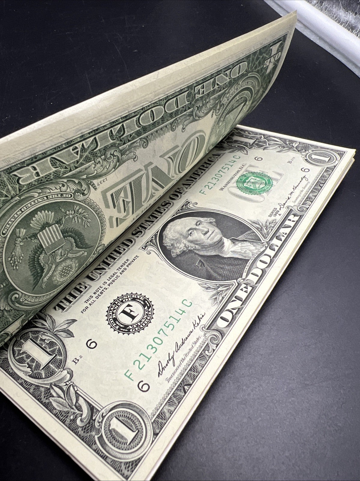 9 Consecutive 1969 B FRN Federal Reserve Note Currency Bills UNC Details Binded