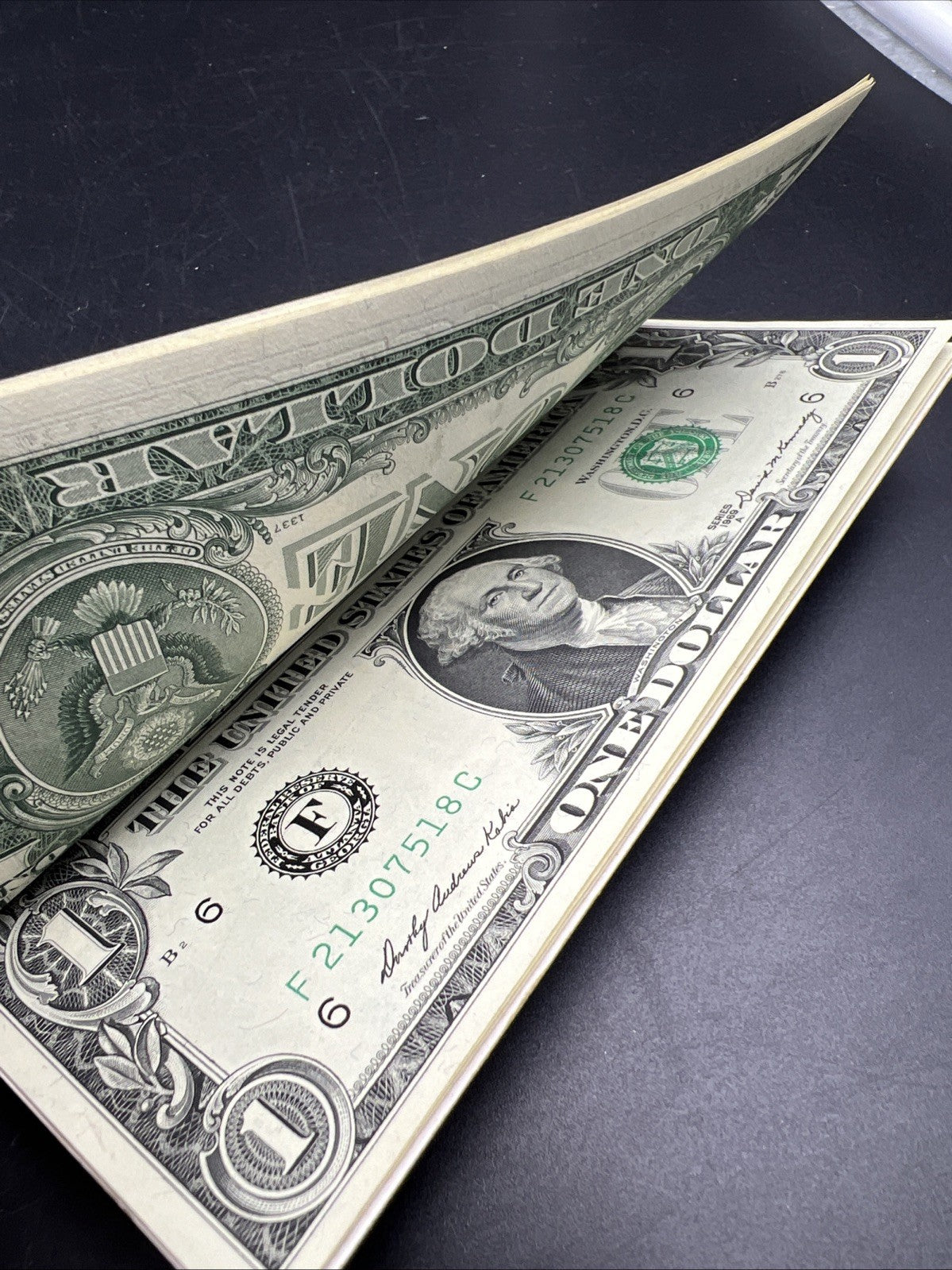9 Consecutive 1969 B FRN Federal Reserve Note Currency Bills UNC Details Binded