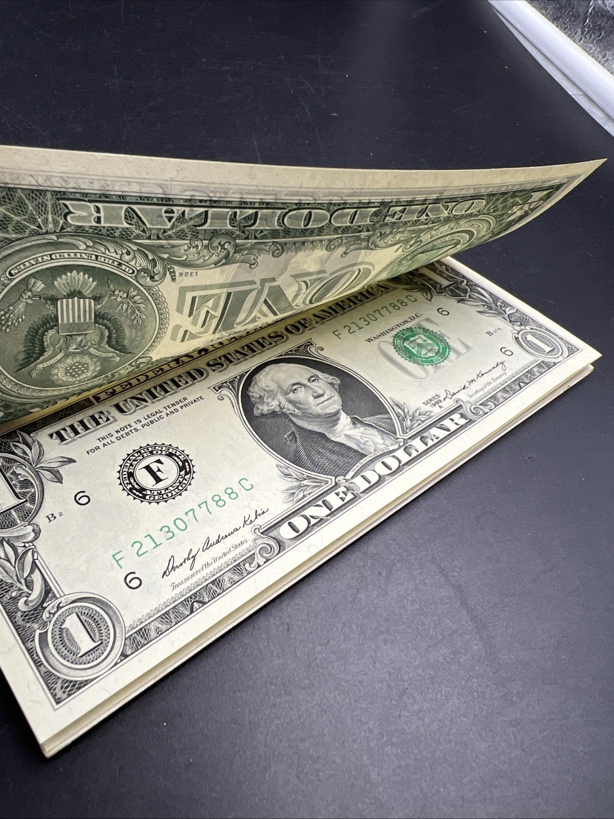 4 Consecutive 1969 B FRN Federal Reserve Note Currency Bill UNC Details Binded