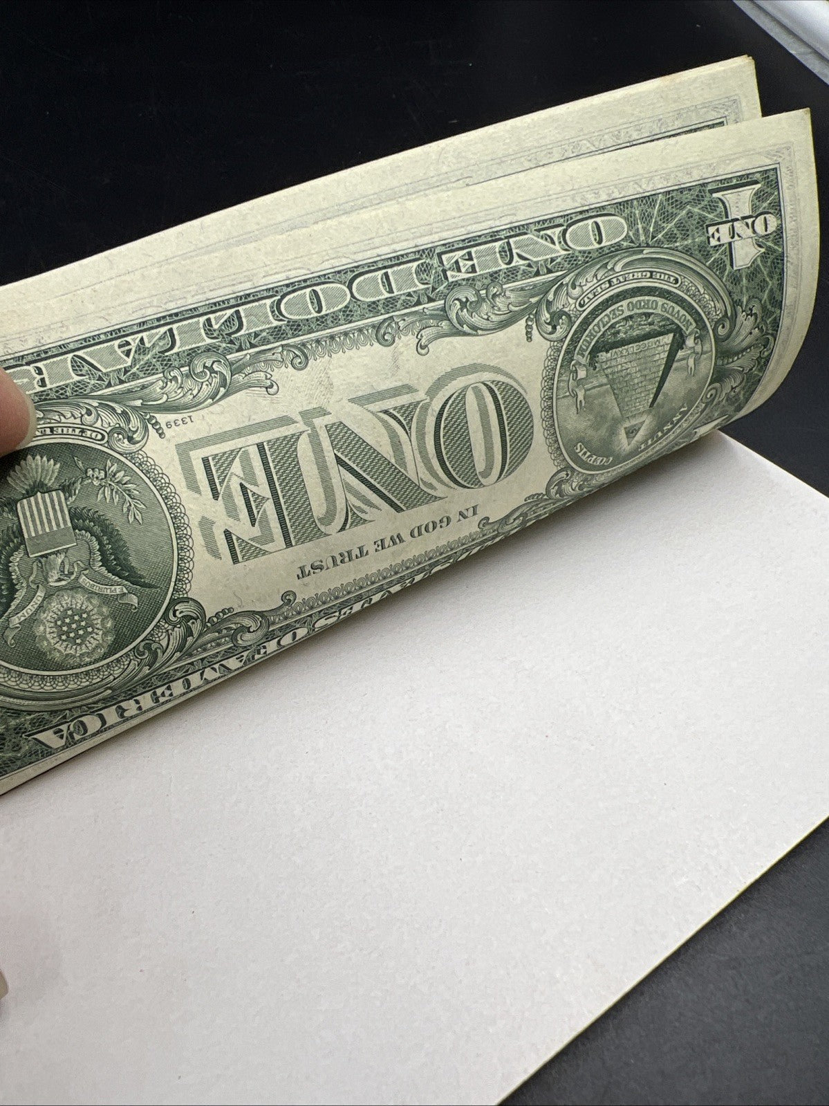 4 Consecutive 1969 B FRN Federal Reserve Note Currency Bill UNC Details Binded