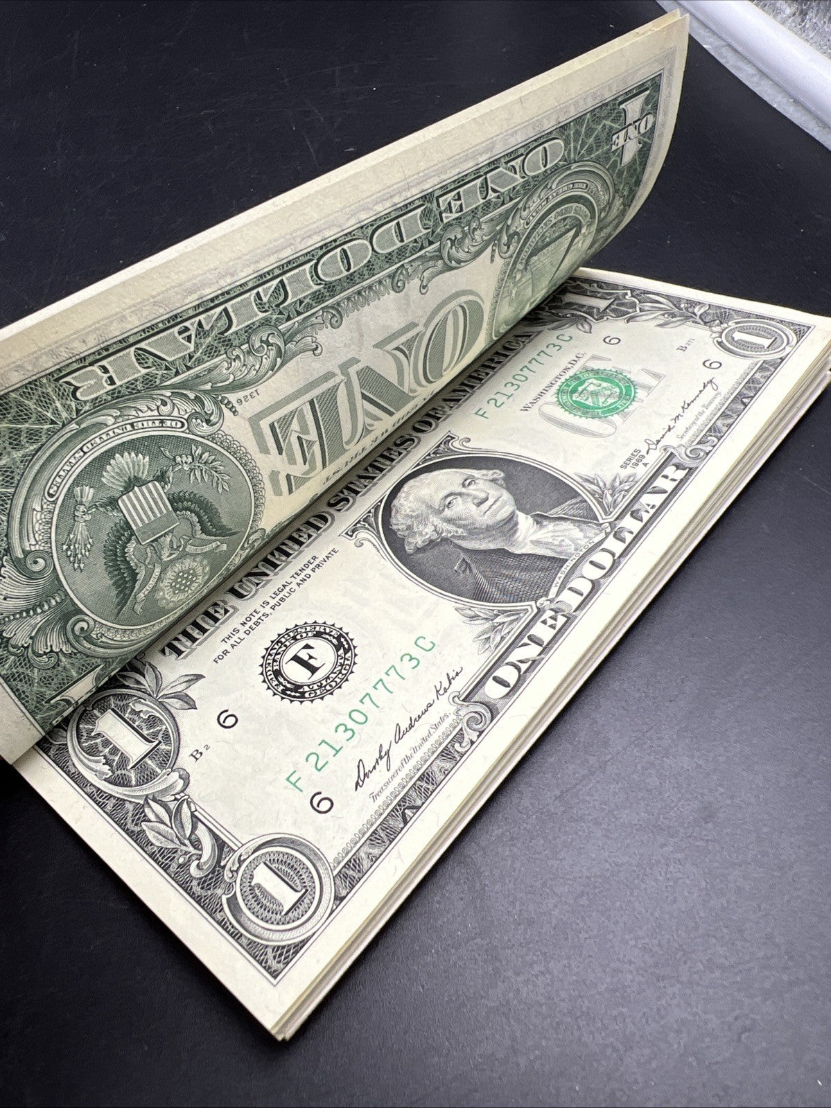 10 Consecutive 1969 B FRN Federal Reserve Note Currency Bills UNC Details Binded