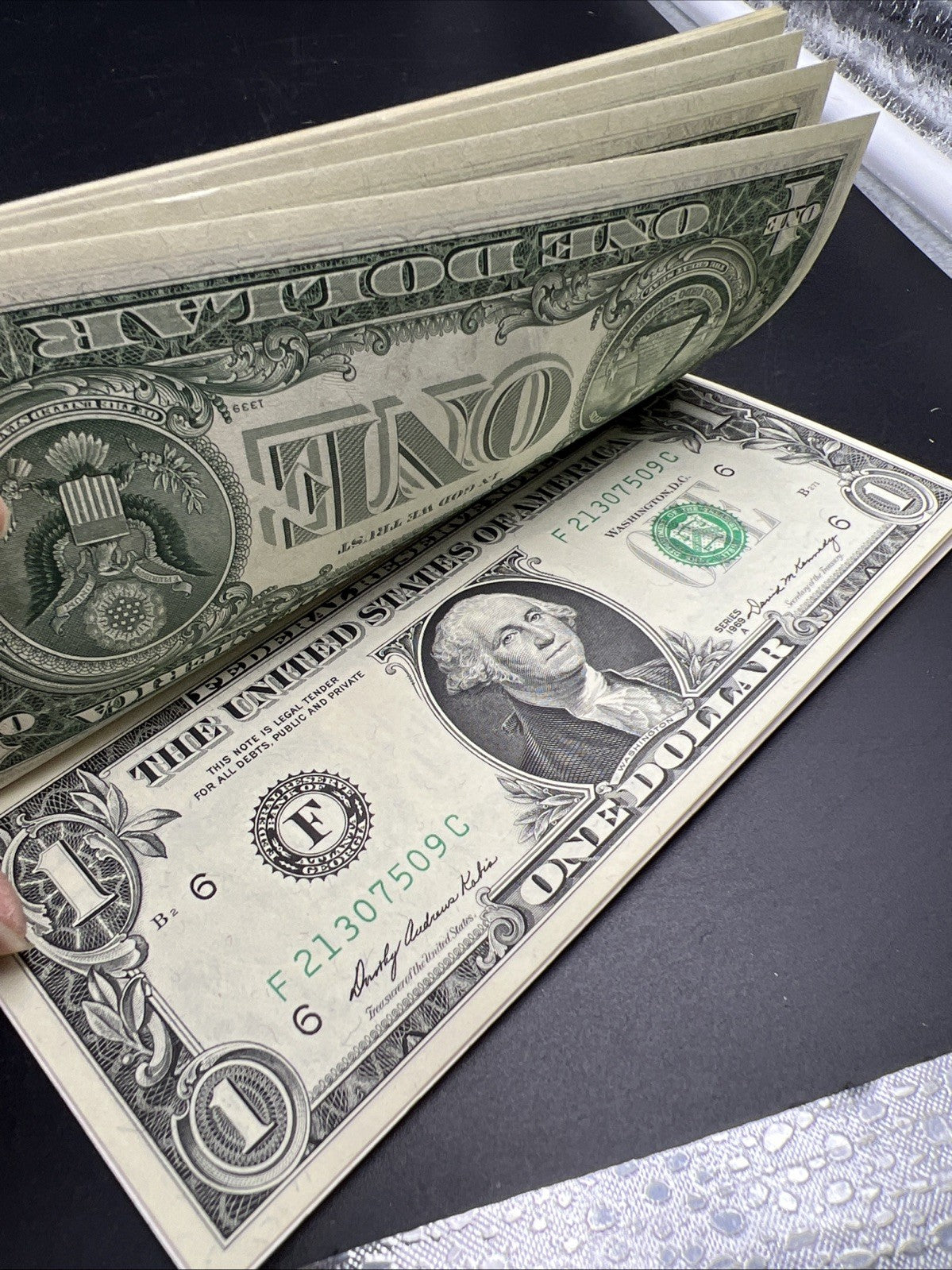 10 Consecutive 1969 B FRN Federal Reserve Note Currency Bills UNC Details SKU#B