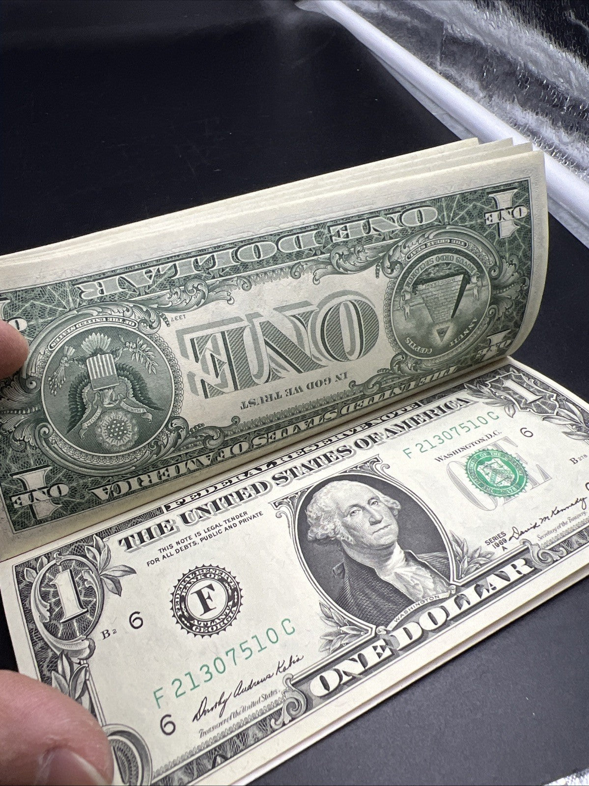 10 Consecutive 1969 B FRN Federal Reserve Note Currency Bills UNC Details SKU#B