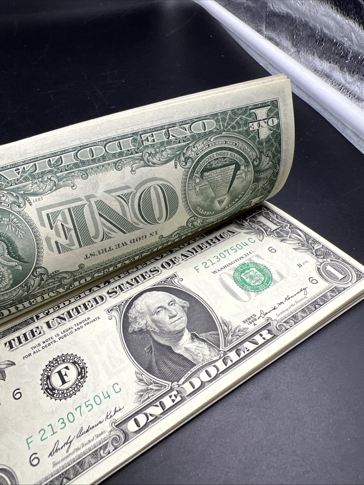 10 Consecutive 1969 B FRN Federal Reserve Note Currency Bills UNC Details SKU#B