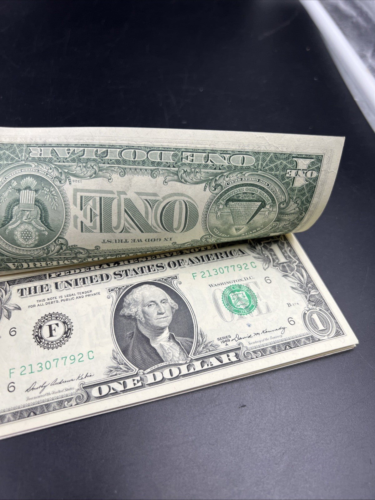 10 Consecutive 1969 B FRN Federal Reserve Note Currency Bills UNC Details SKU#C