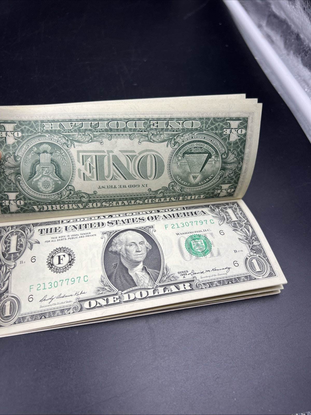 10 Consecutive 1969 B FRN Federal Reserve Note Currency Bills UNC Details SKU#C