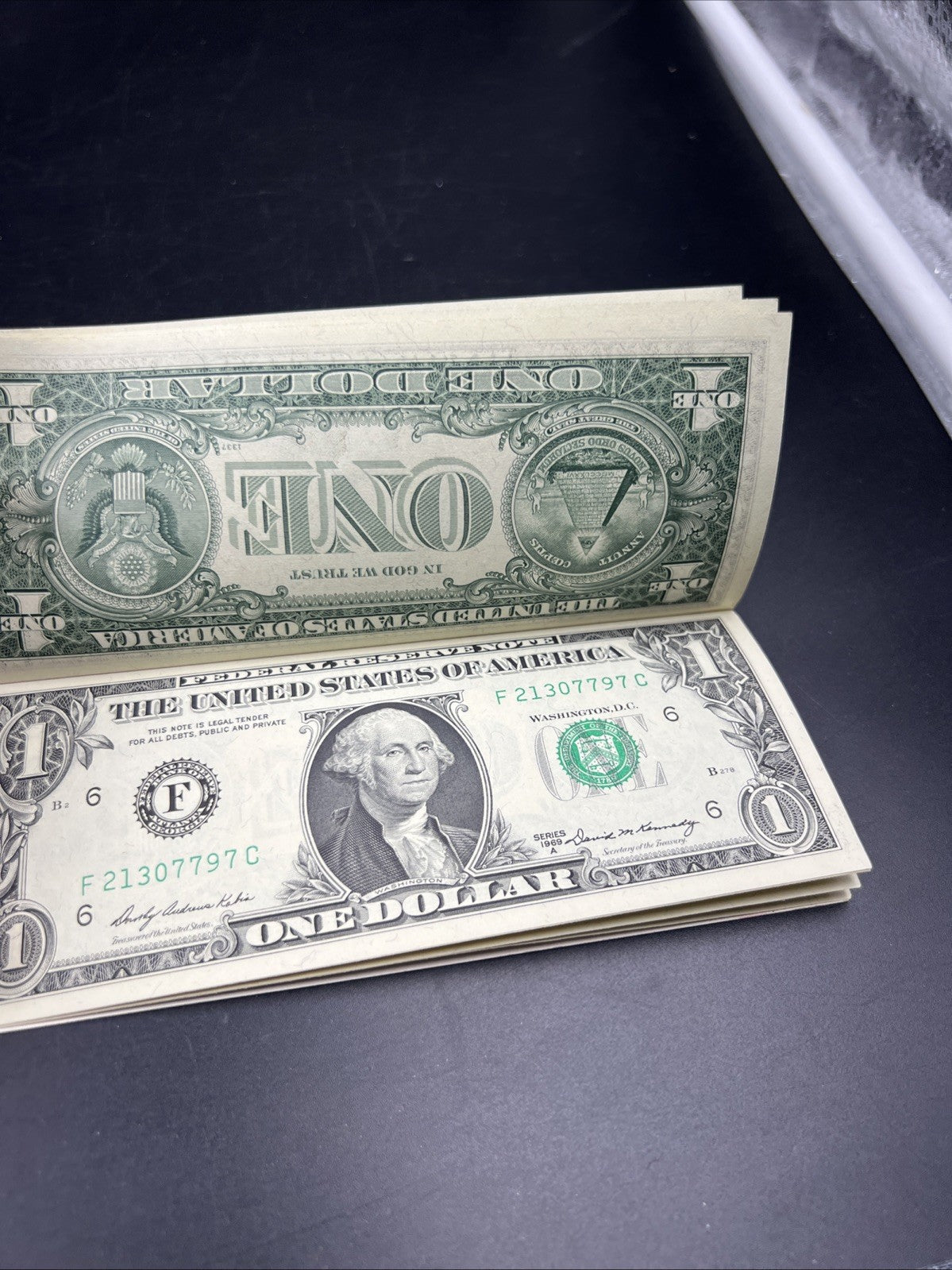 10 Consecutive 1969 B FRN Federal Reserve Note Currency Bills UNC Details SKU#C
