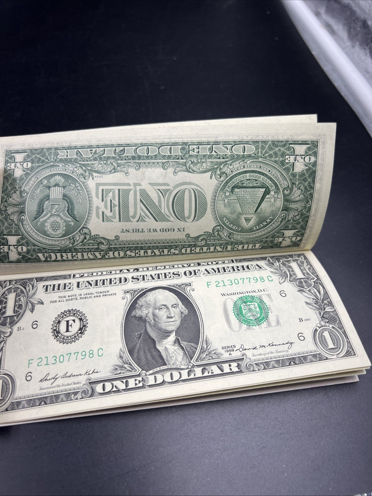 10 Consecutive 1969 B FRN Federal Reserve Note Currency Bills UNC Details SKU#C