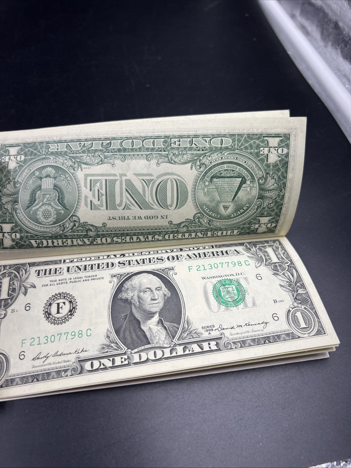 10 Consecutive 1969 B FRN Federal Reserve Note Currency Bills UNC Details SKU#C