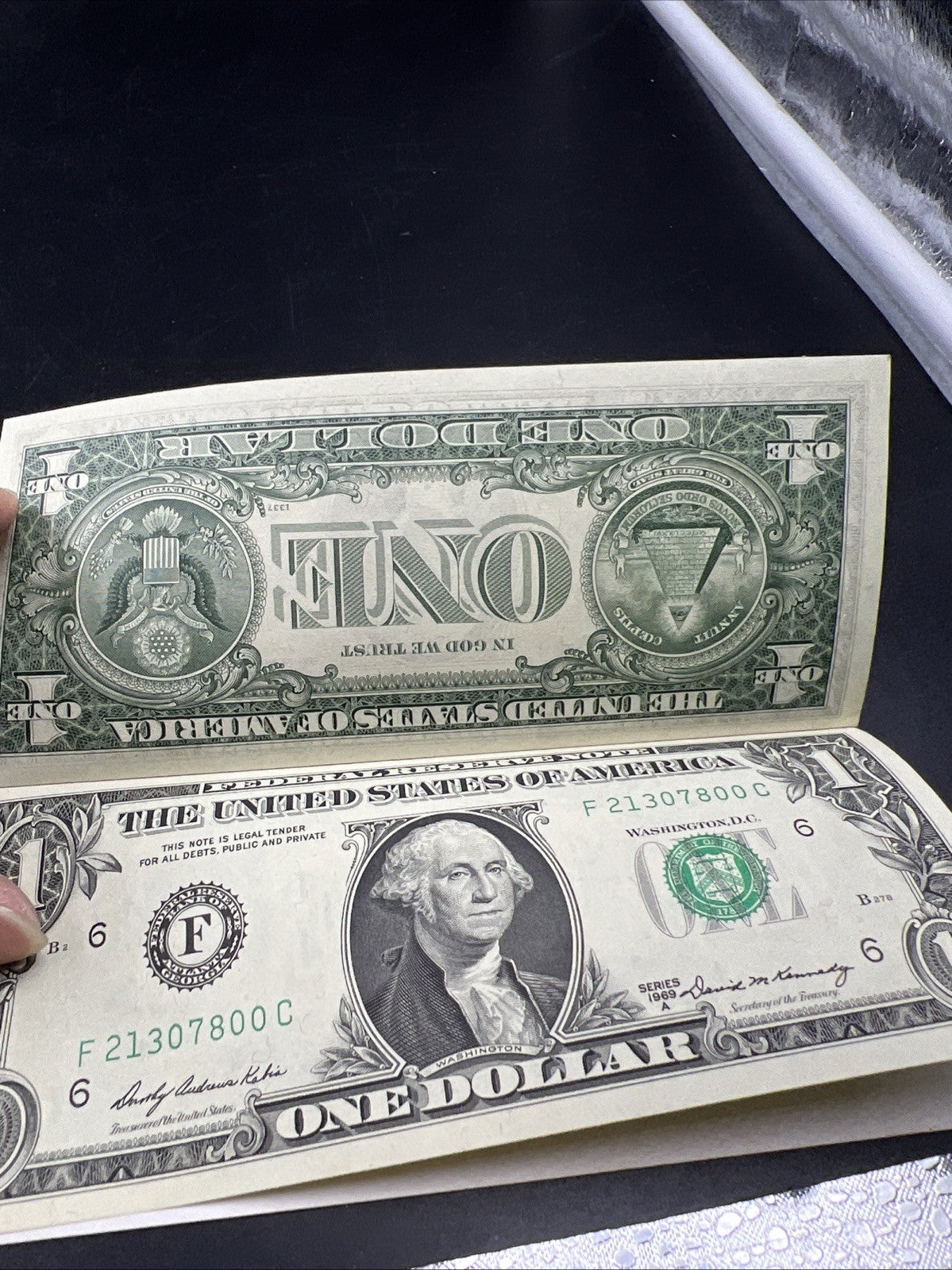 10 Consecutive 1969 B FRN Federal Reserve Note Currency Bills UNC Details SKU#C