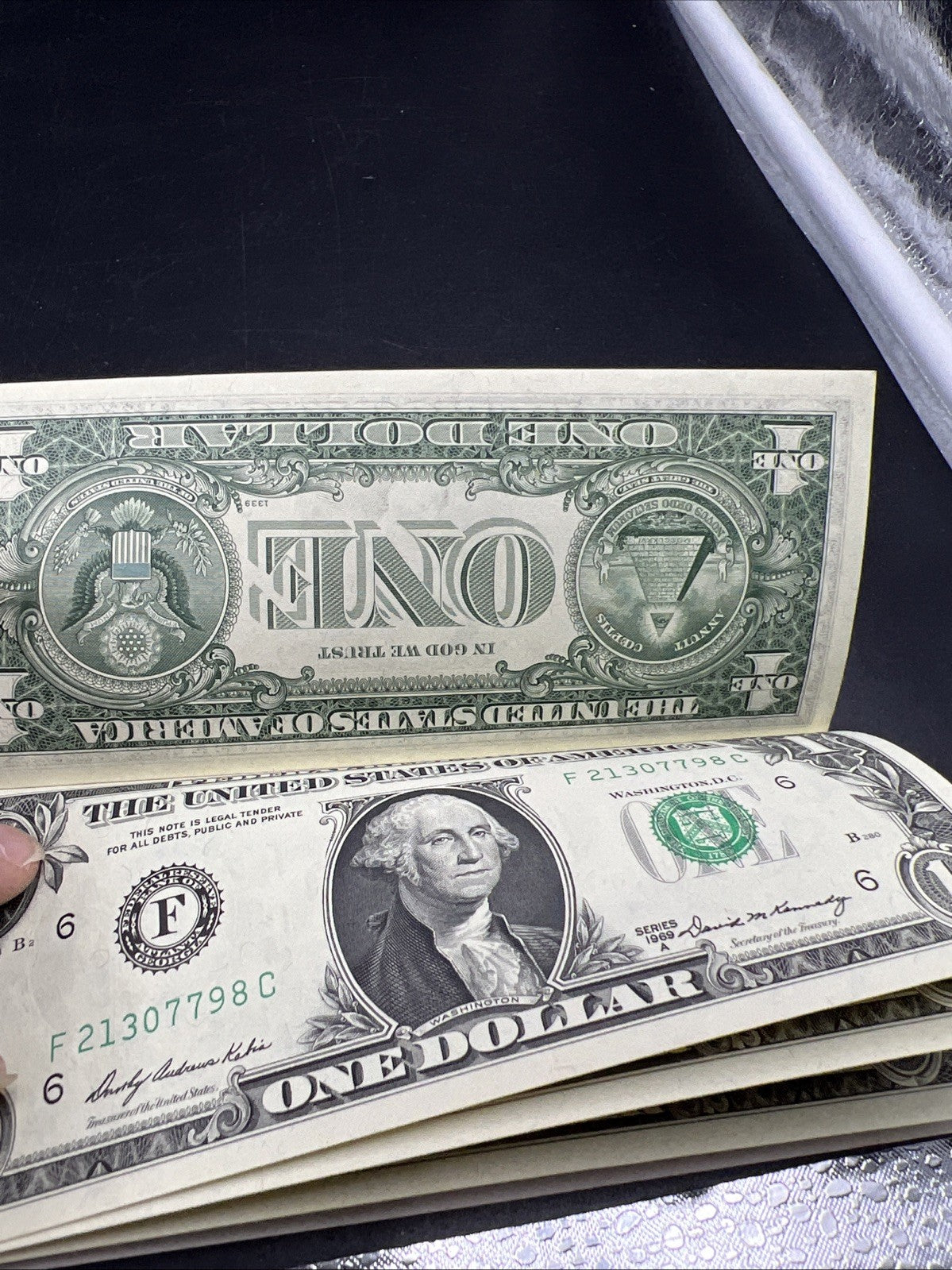 10 Consecutive 1969 B FRN Federal Reserve Note Currency Bills UNC Details SKU#C