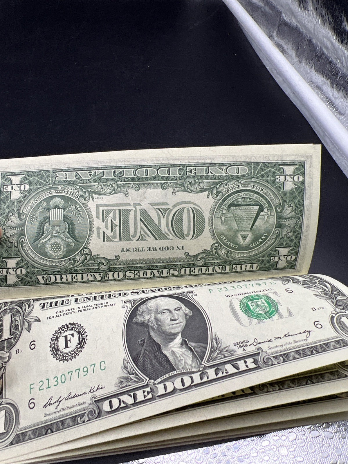 10 Consecutive 1969 B FRN Federal Reserve Note Currency Bills UNC Details SKU#C