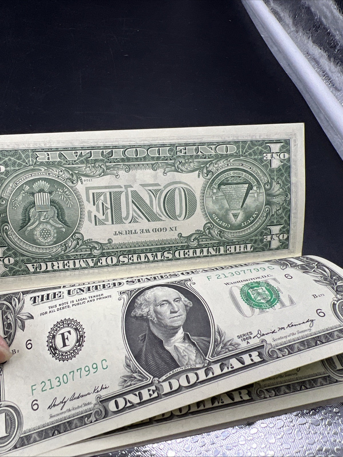 10 Consecutive 1969 B FRN Federal Reserve Note Currency Bills UNC Details SKU#C