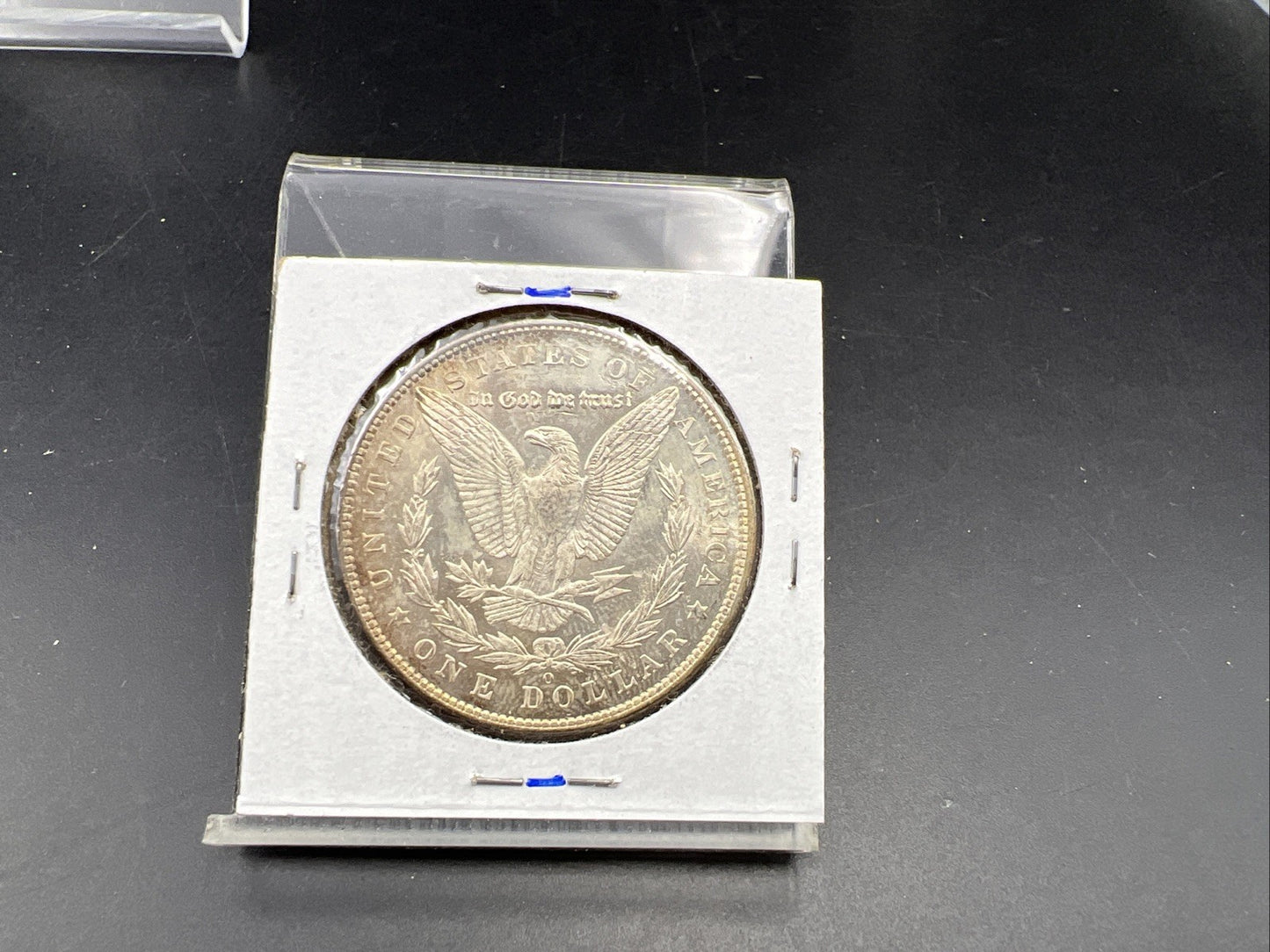 1904 O Morgan Silver Dollar Coin BU UNC uncirculated Neat Toning Toner #A
