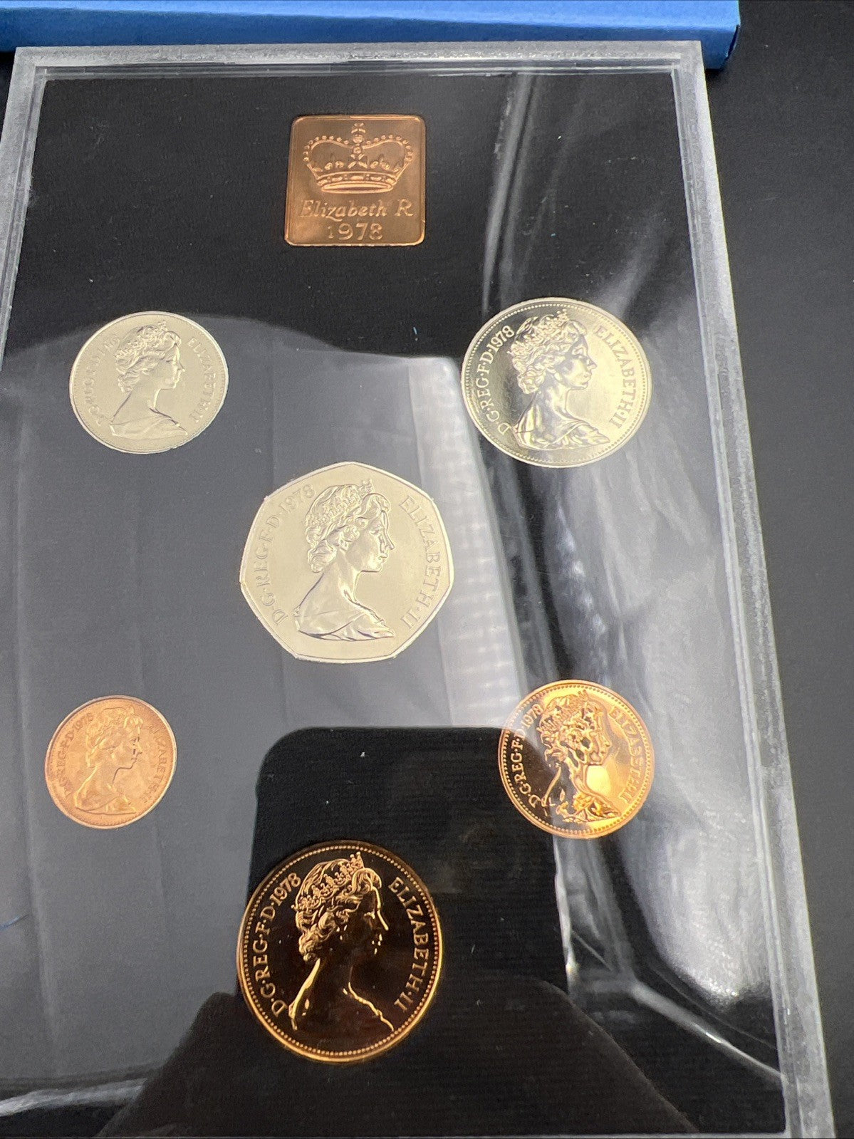 Coinage Of Great Britain And Northern Ireland 1977 Coin Proof Set SKU#C