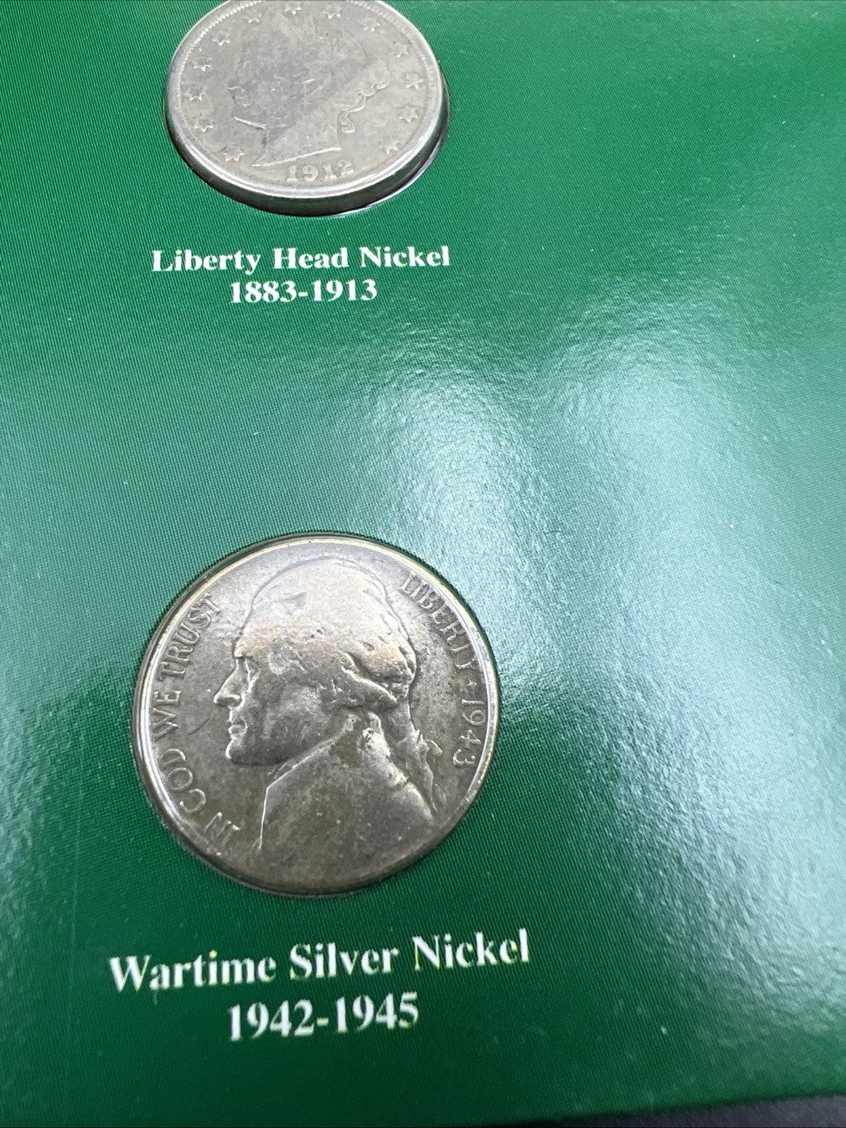 Vanishing Classics 4 Coin Nickel Set Buffalo Jefferson V Nickel Circulated