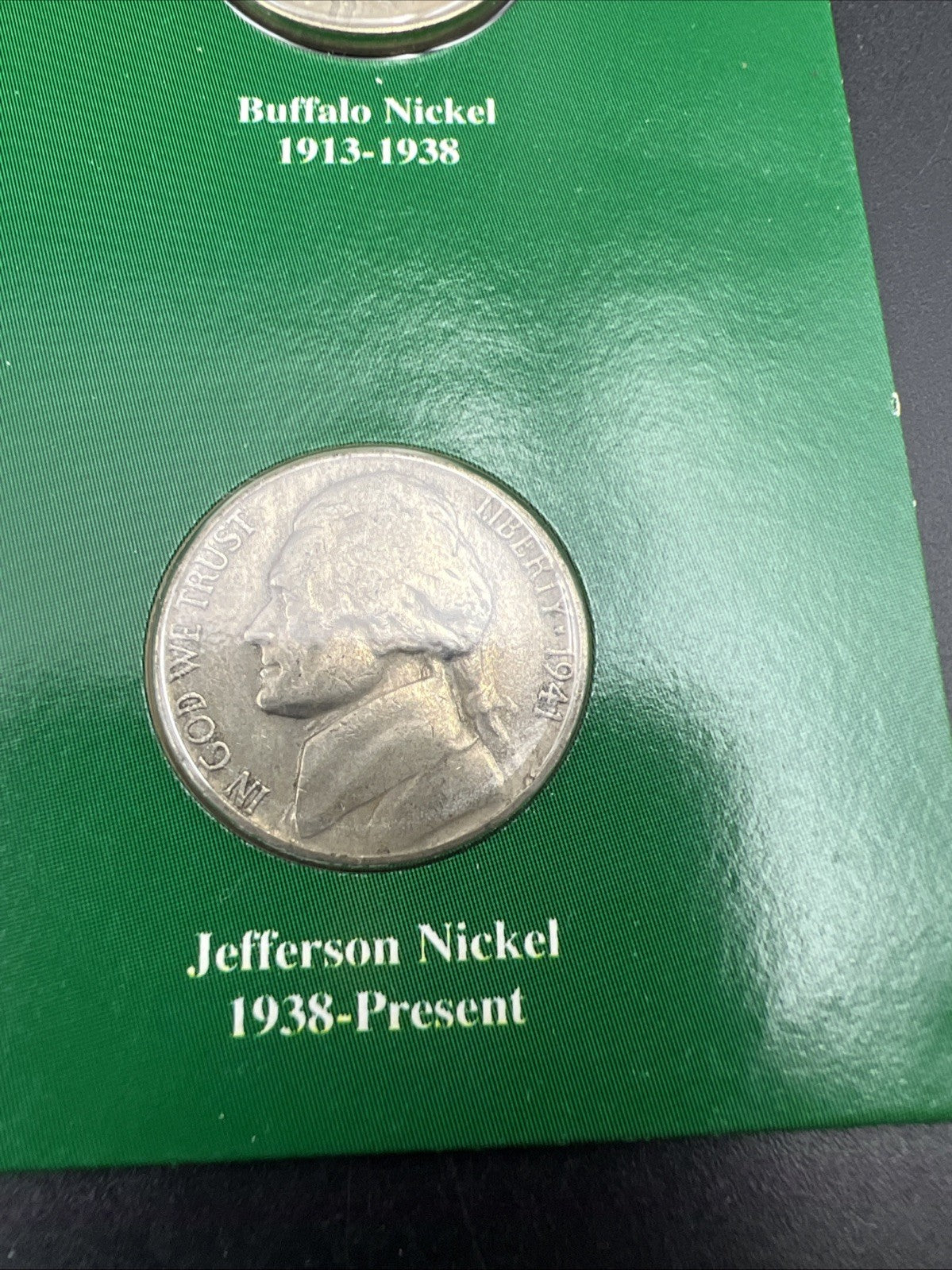 Vanishing Classics 4 Coin Nickel Set Buffalo Jefferson V Nickel Circulated