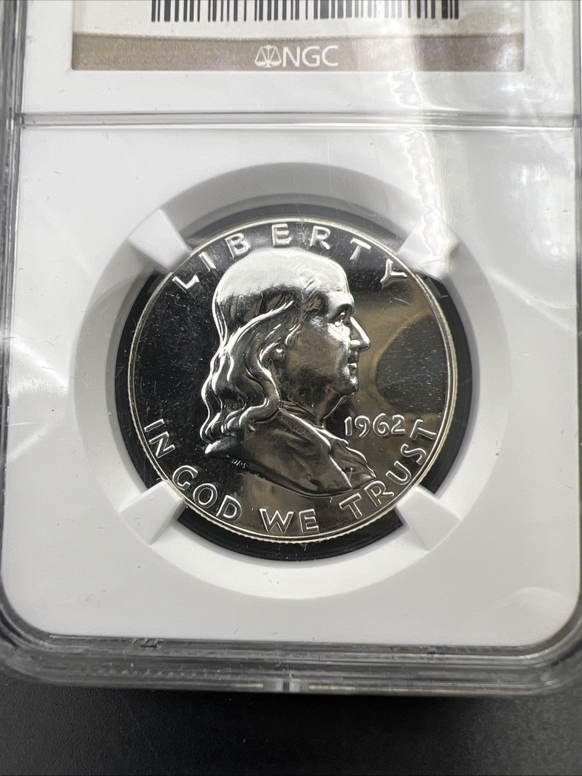 1962 Franklin Silver Half Dollar Coin PF67 NGC Gem Proof Certified