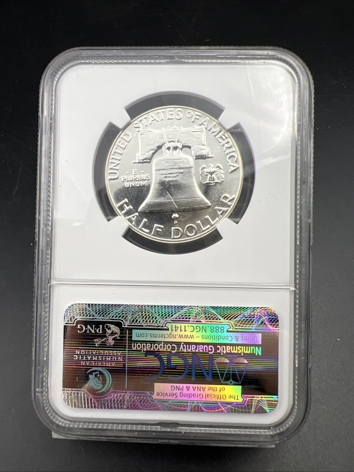1955 Franklin Silver Half Dollar Coin PF67 NGC Gem Proof Certified